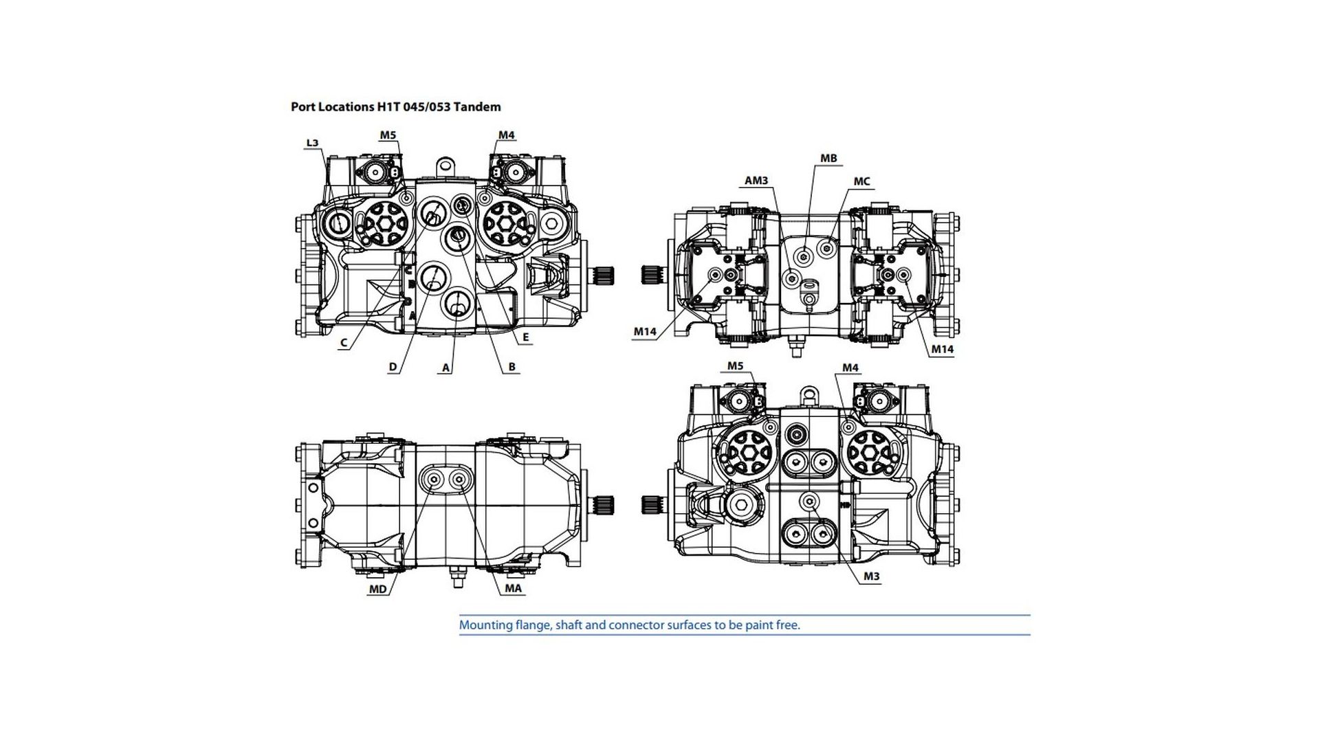 11174972 Насос гидравлический Danfoss