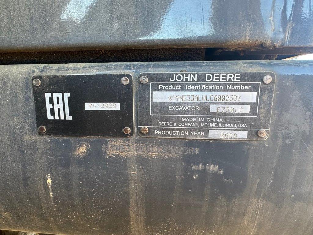 JOHN DEERE экскаватор гусеничный E330LC_0