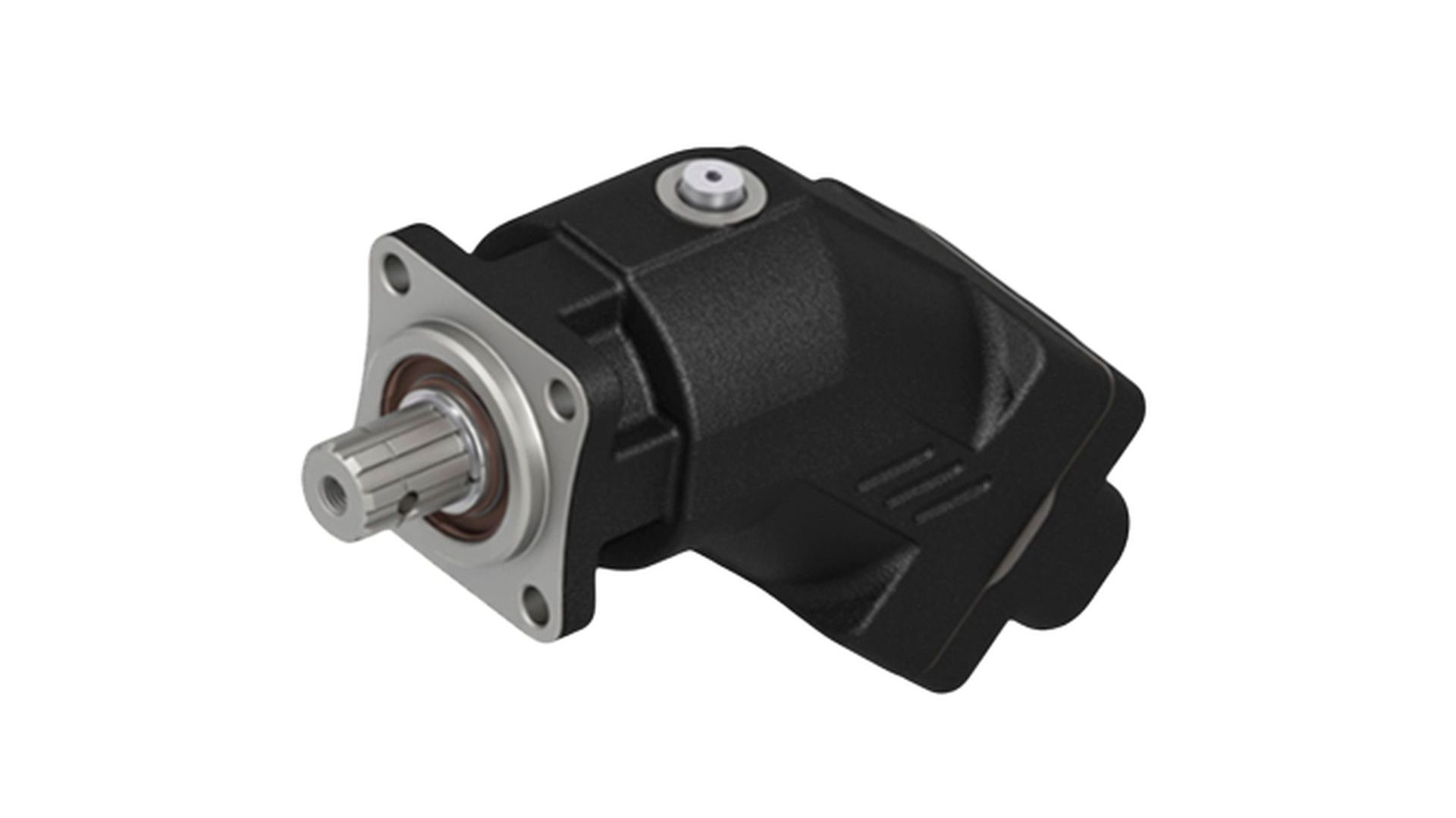 AP107SF111 Насос гидравлический ISO 107 левый с патрубком  KAZEL HYDRAULIC