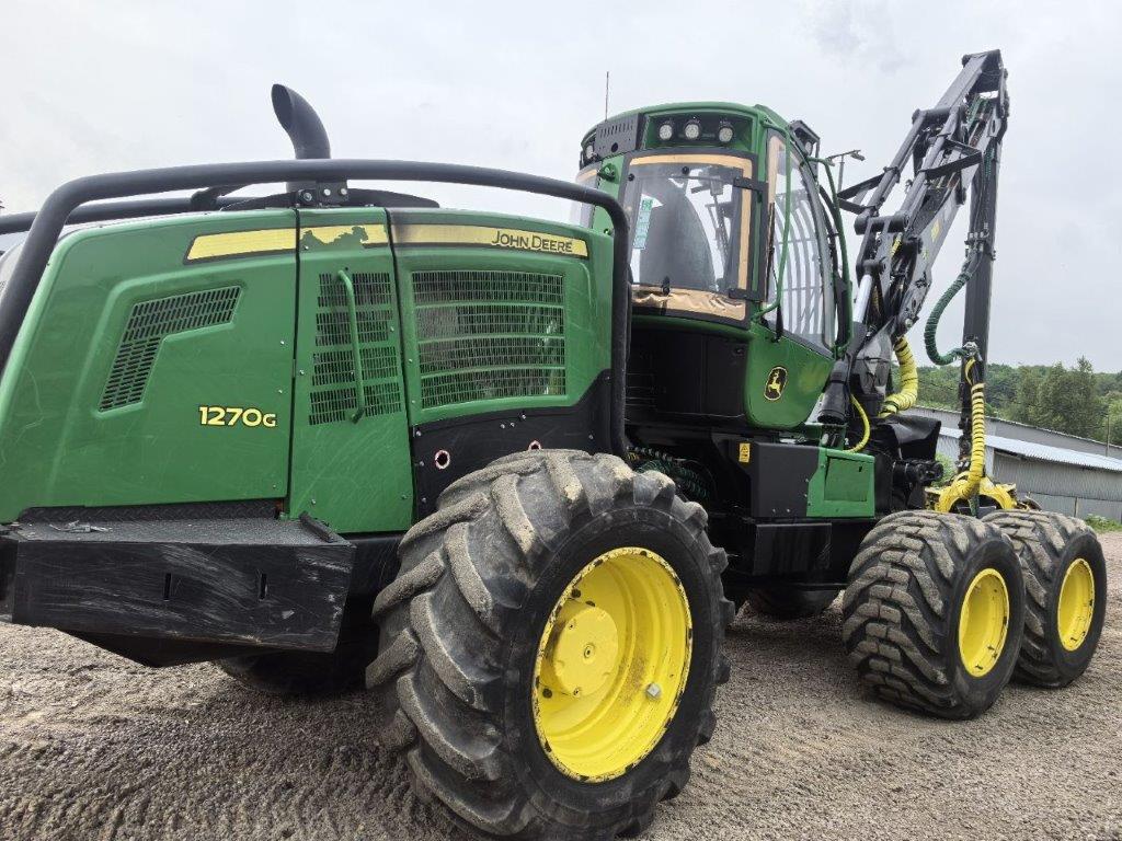JOHN DEERE харвестер колесный 1270G 6W_2