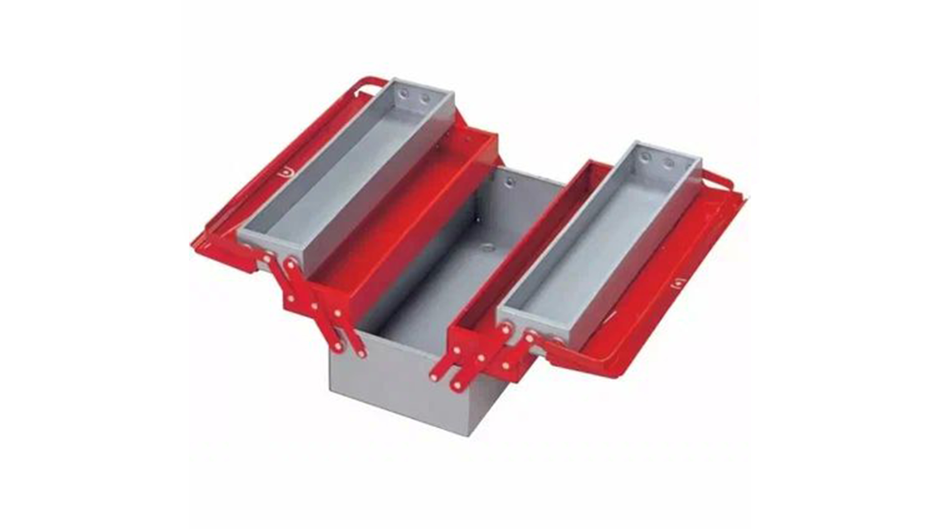 8420336205 Ящик раскладной д/инструментов металл, 420х195х210, 5 секций IZELTAS