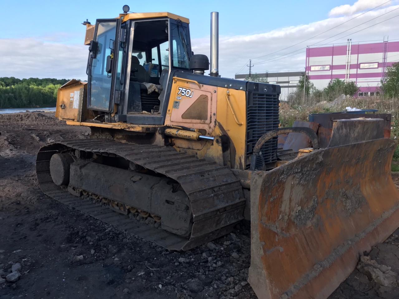 JOHN DEERE бульдозер гусеничный 750J_2