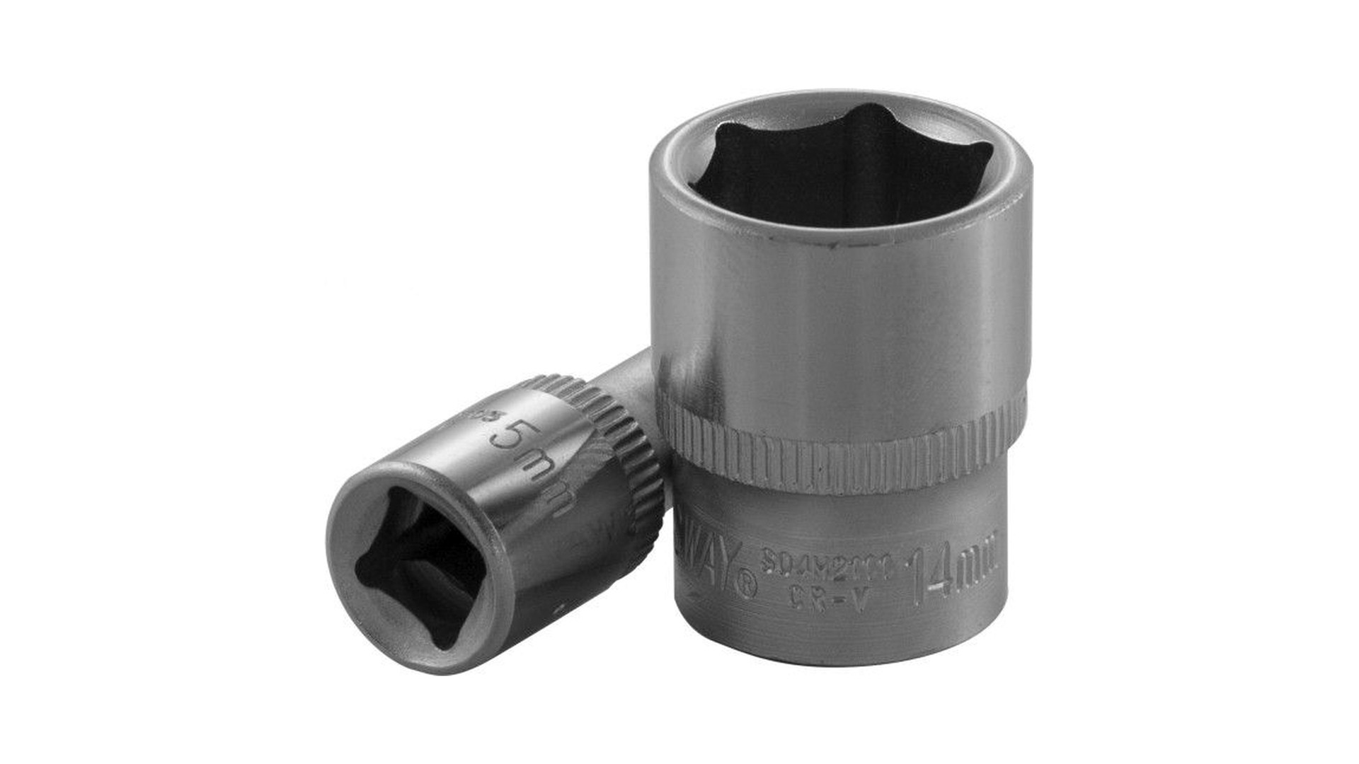 *047989 Головка торцевая 6-гранная 1/4" 4,5 мм, S04H21045 Jonnesway
