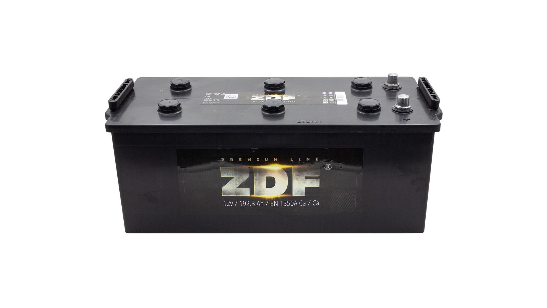 6СТ-192 Аккумулятор 12V 192Ah 1350A Premium обратная полярность ZDF