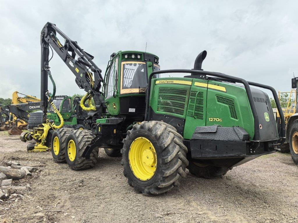 JOHN DEERE харвестер колесный 1270G 6W_3