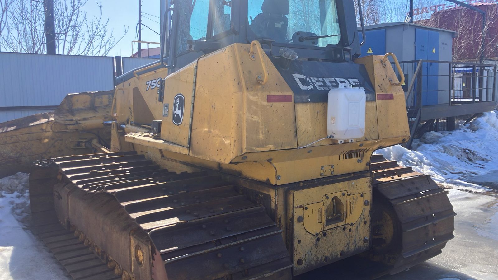 JOHN DEERE бульдозер гусеничный 750J_1