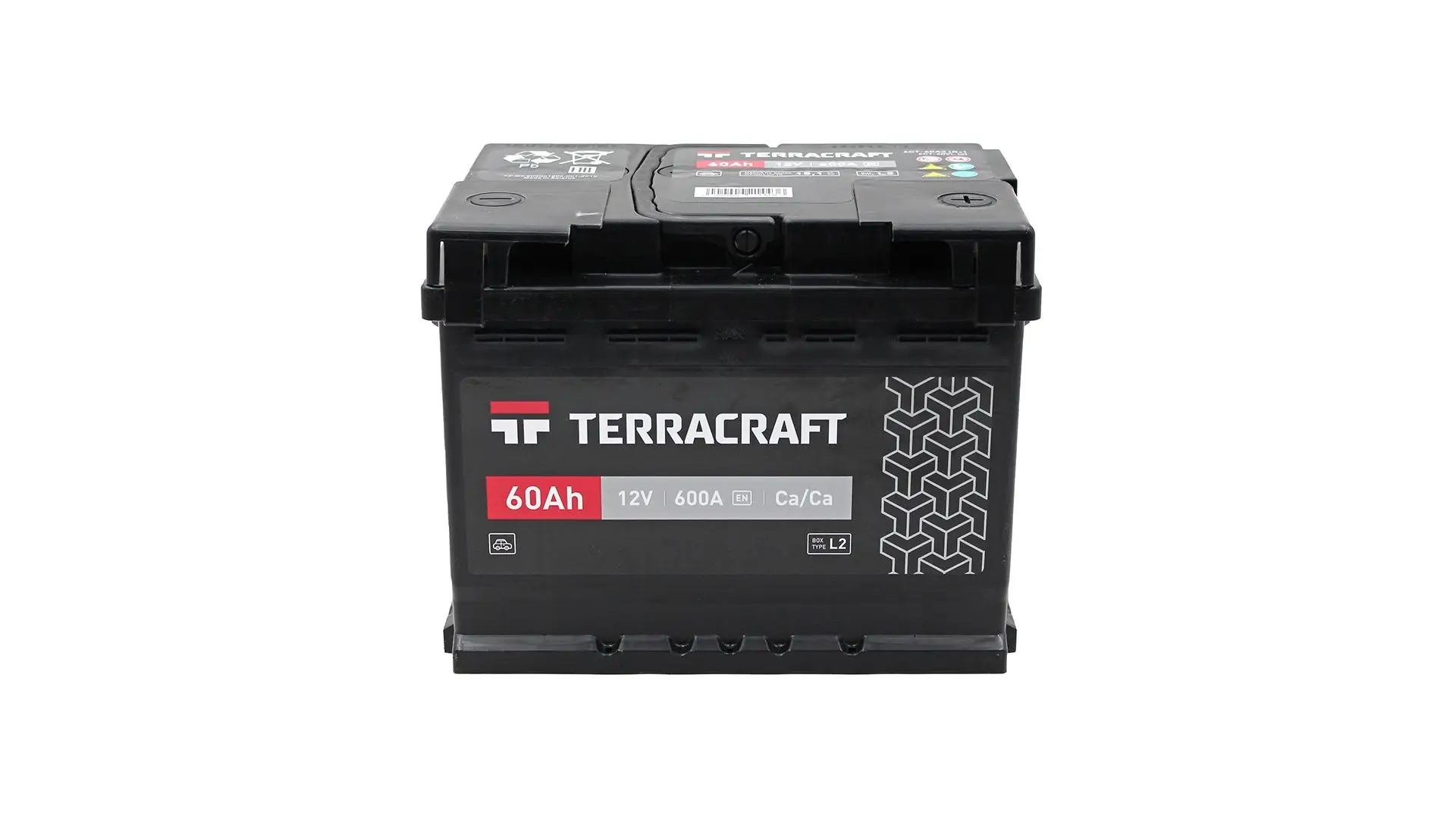6CT-60(R+) LOGGER/TERRACRAFT  Аккумулятор 12V 60Ah 600A полярность 0 обратная (конус) L2 242х175х190 TERRACRAFT