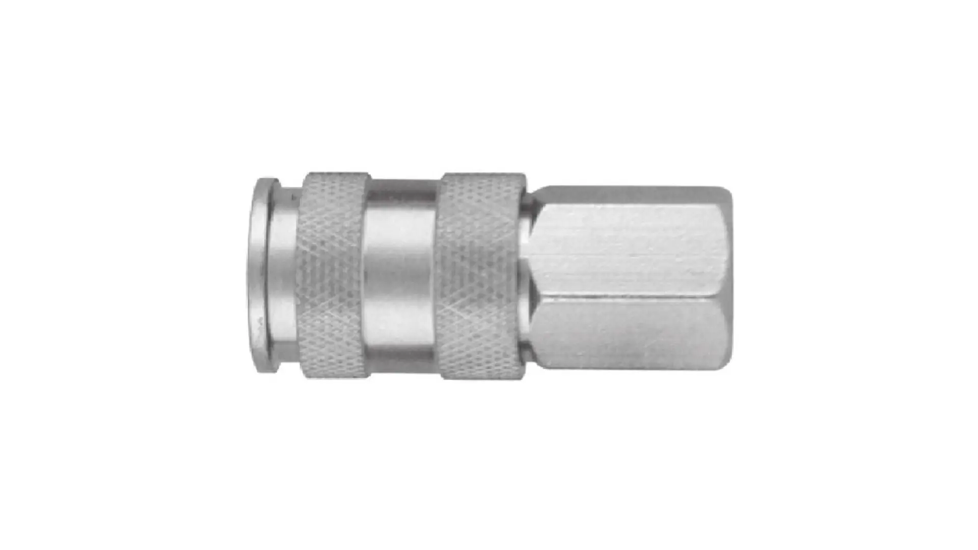 047936 Муфта БРС европейского типа с внутренней резьбовой частью BSPT 1/4", GM-02AF Jonnesway