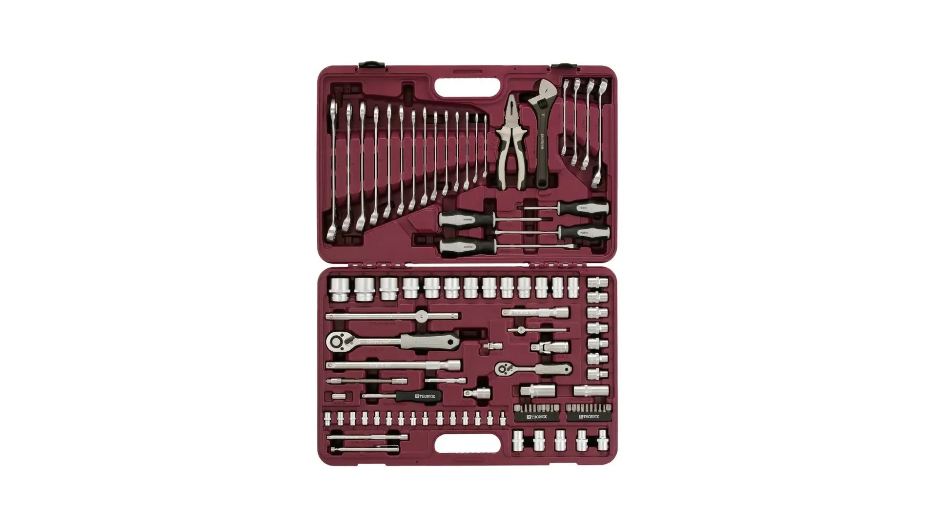 052799 Набор инструмента универсальный 1/4", 1/2" 101 предмет, UTS0101 Thorvik