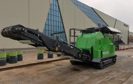 Гусеничная щековая дробильная установка MESDA MK-47D