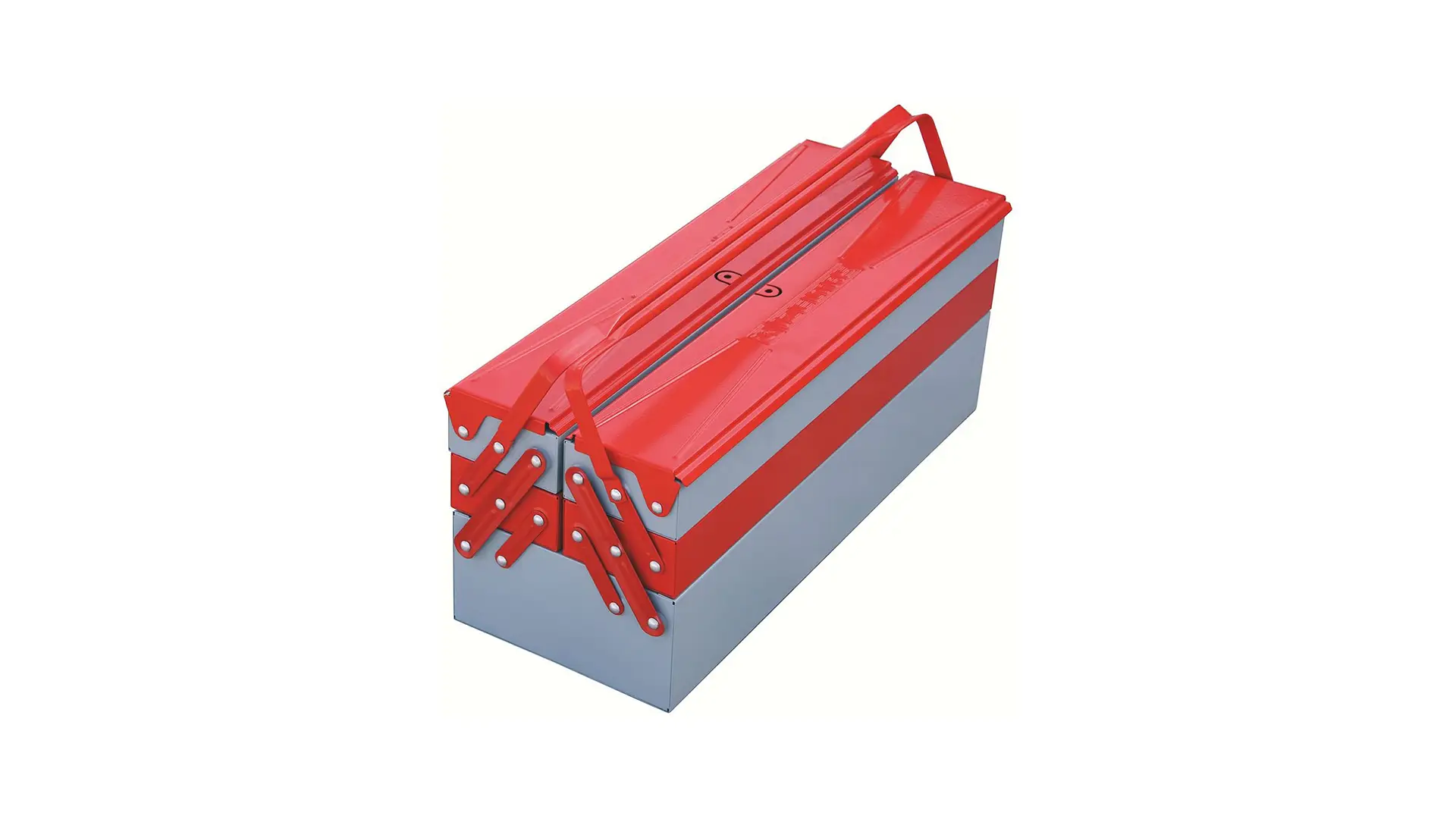 8420336205 Ящик раскладной д/инструментов металл, 420х195х210, 5 секций IZELTAS