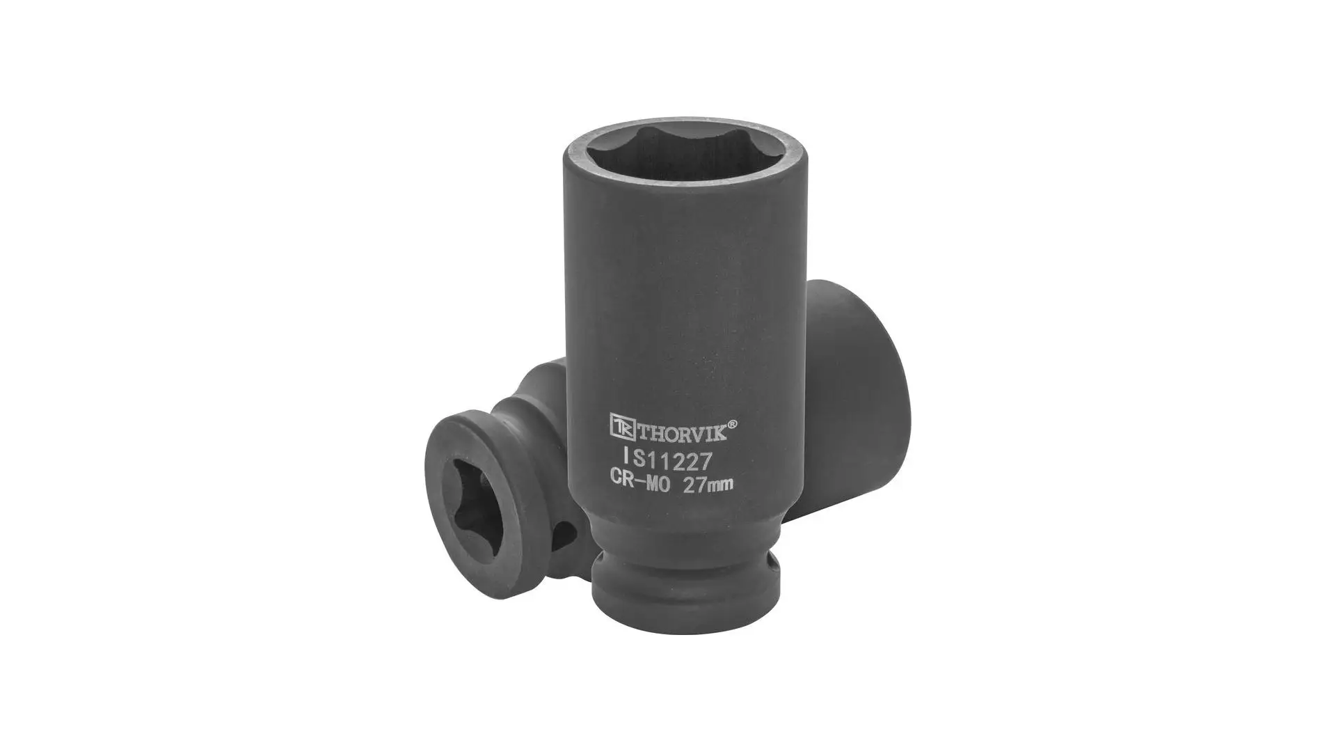 053455 Головка торцевая ударная глубокая 1/2"DR, 27 мм, IS11228 Thorvik