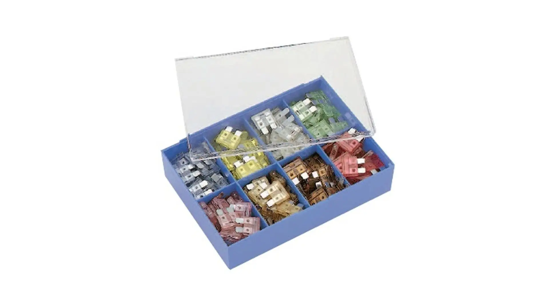 0650016 Комплект предохранителей MTA Standart (2-30А) 160шт SAE SAE J1284/DIN72581 