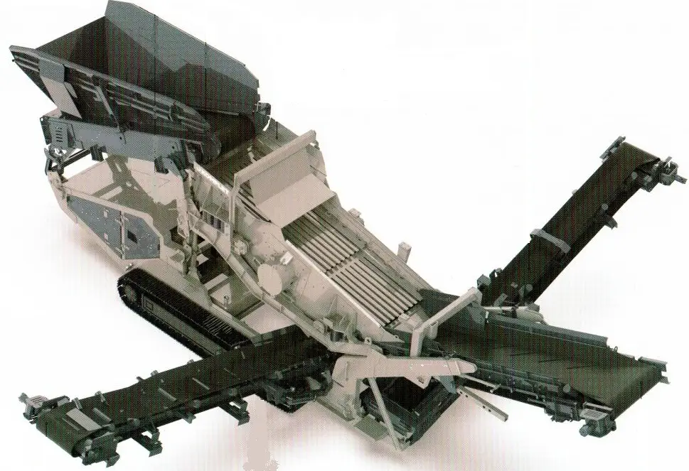 Гусеничный первичный грохот MESDA MD-S4D