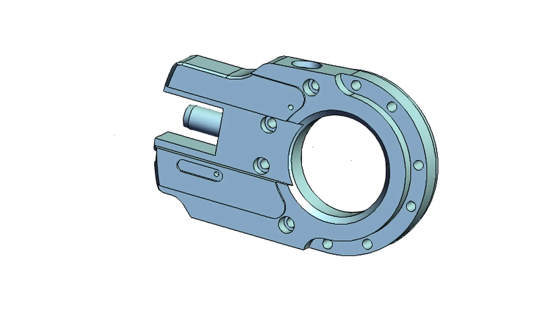 Z200.51.05-2.00S Кронштейн пильного механизма LOGGER