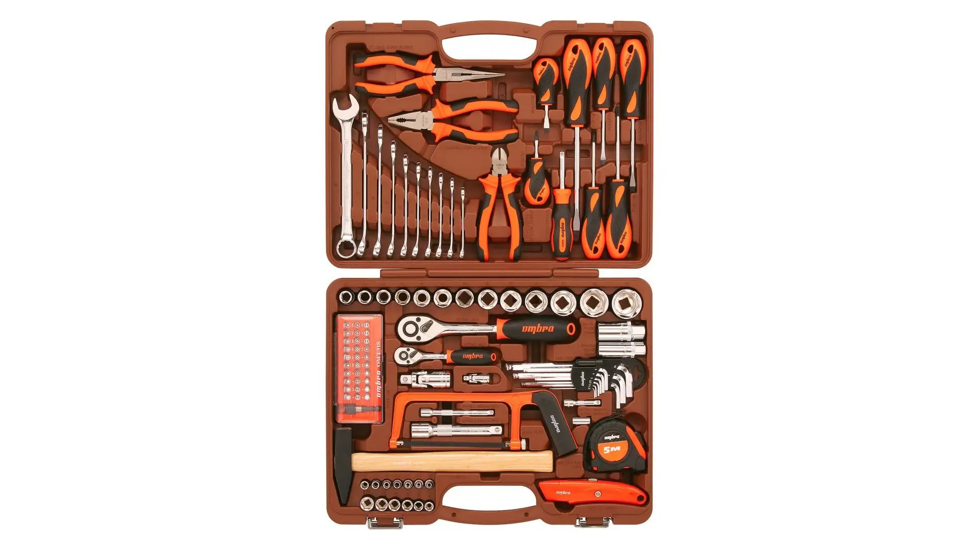 055006 Набор инструмента универсальный 101 предмет, OMT101S Ombra