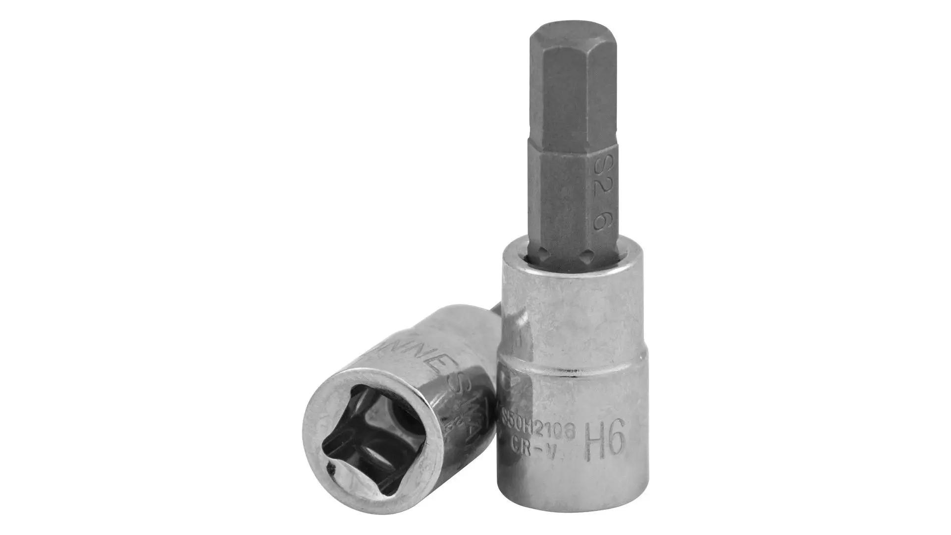 047880 Головка торцевая 1/2" с вставкой-битой шестигранной H10, 55 мм, S09H410 Jonnesway