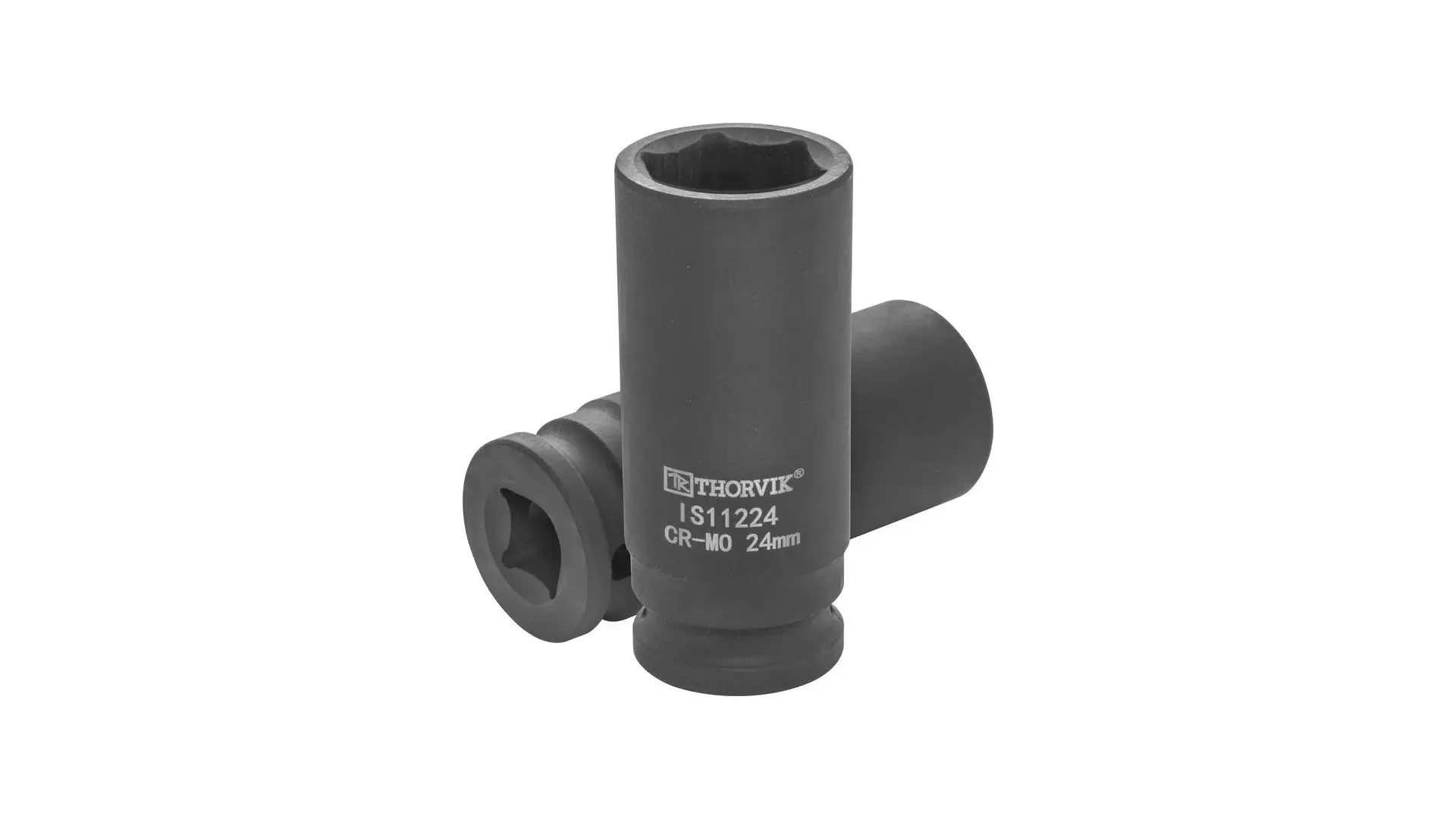 053452 Головка торцевая ударная глубокая 1/2"DR, 24 мм, IS11225 Thorvik