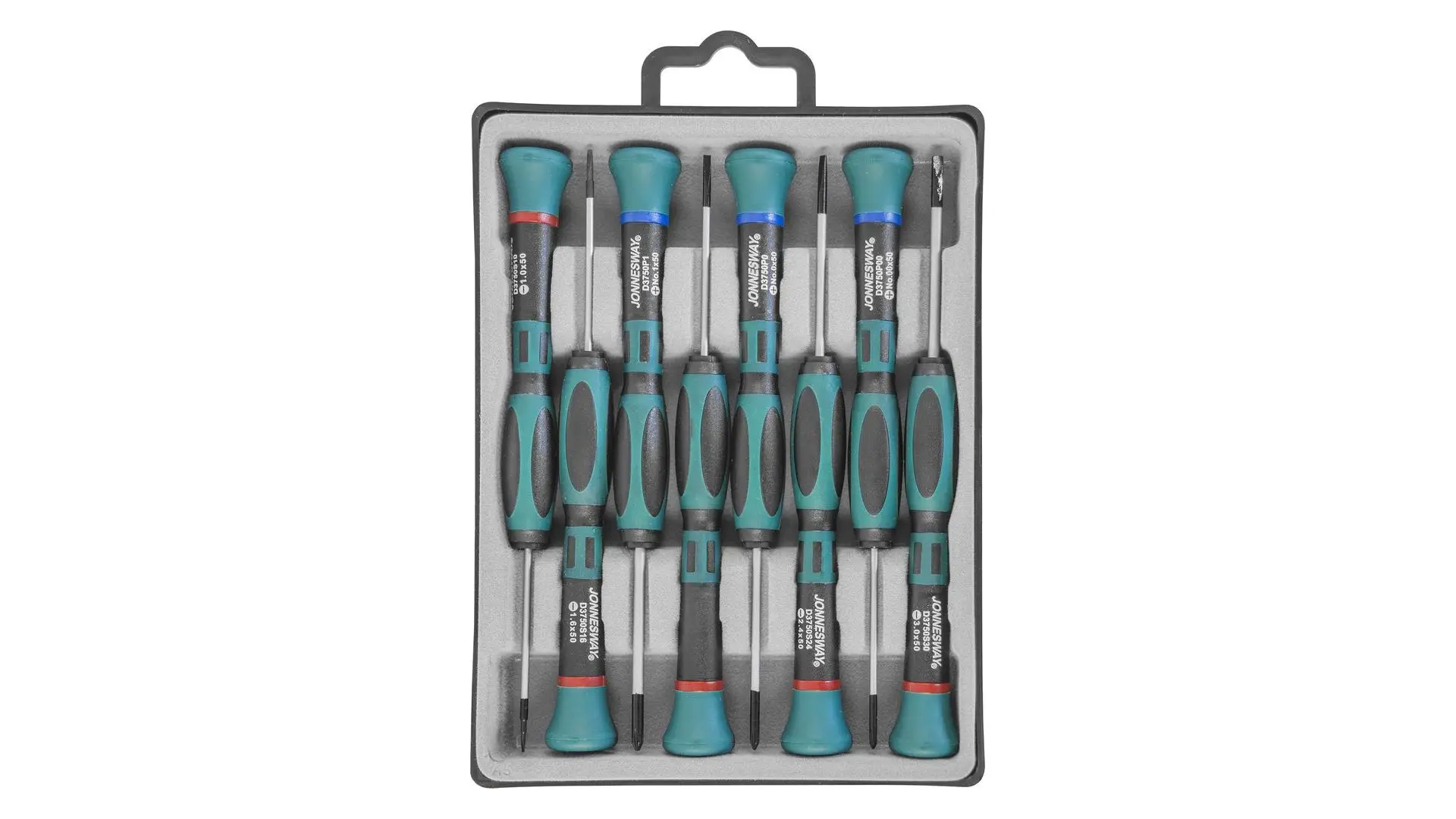 048654 Набор отверток для точной механики 8 предметов, D3750P08S Jonnesway