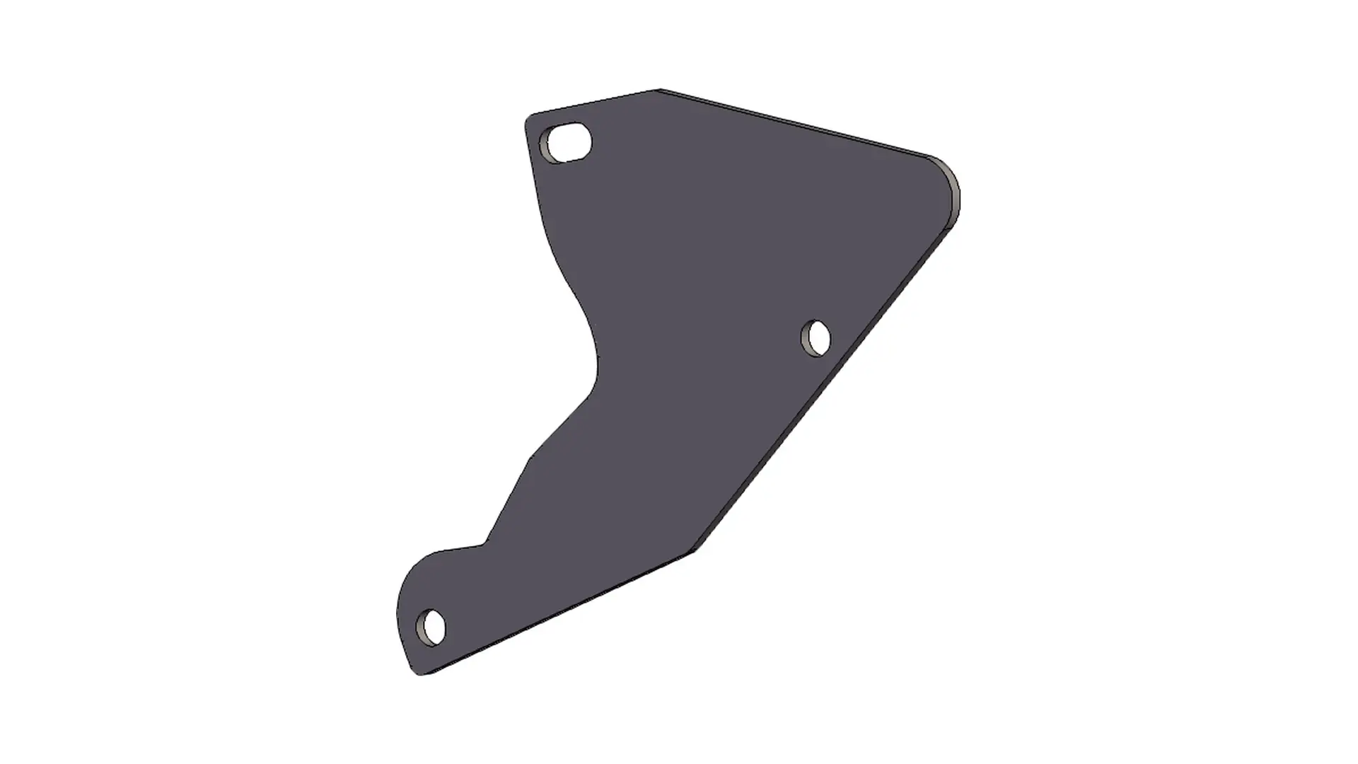 Z200.00.00.00-051 Пластина защитная рамы LOGGER