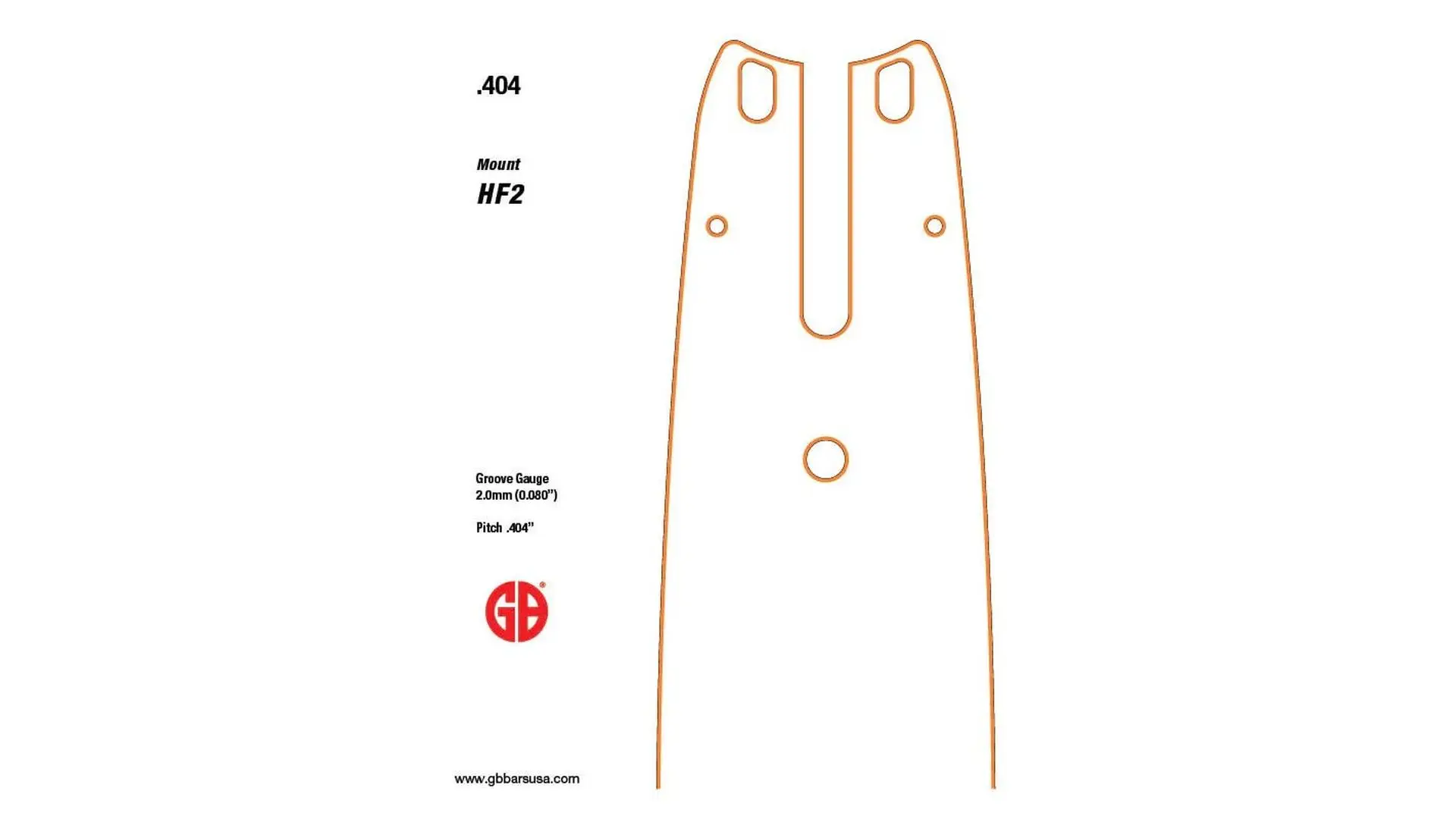 HF220-80XV Шина пильная GB