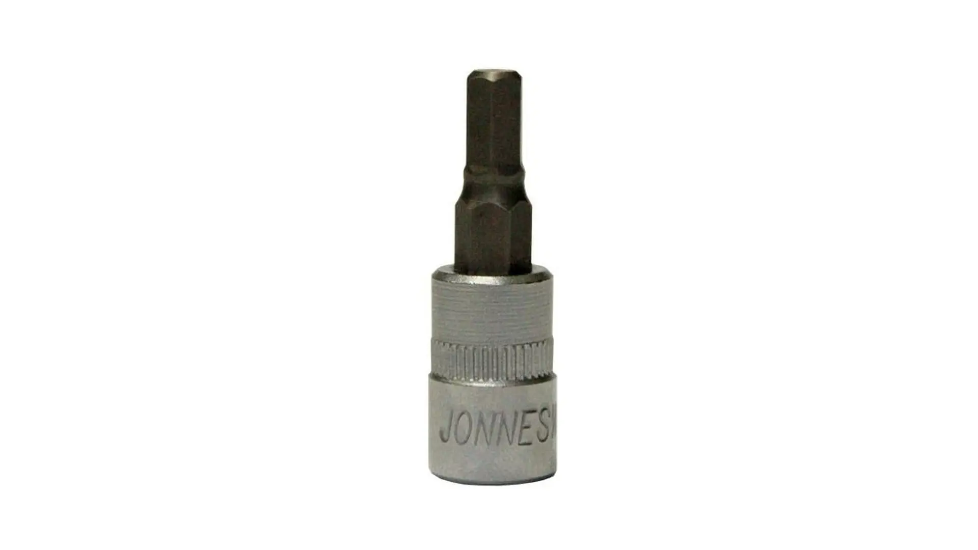 047873 Головка торцевая 1/4" с вставкой-битой Hex 6 мм, L-37 мм, S09H206 Jonnesway
