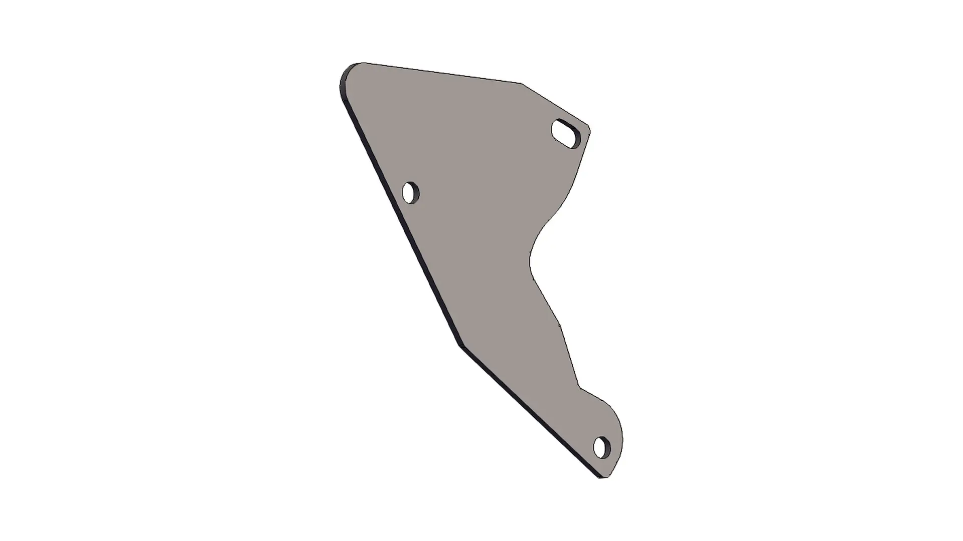 Z200.00.00.00-051 Пластина защитная рамы LOGGER