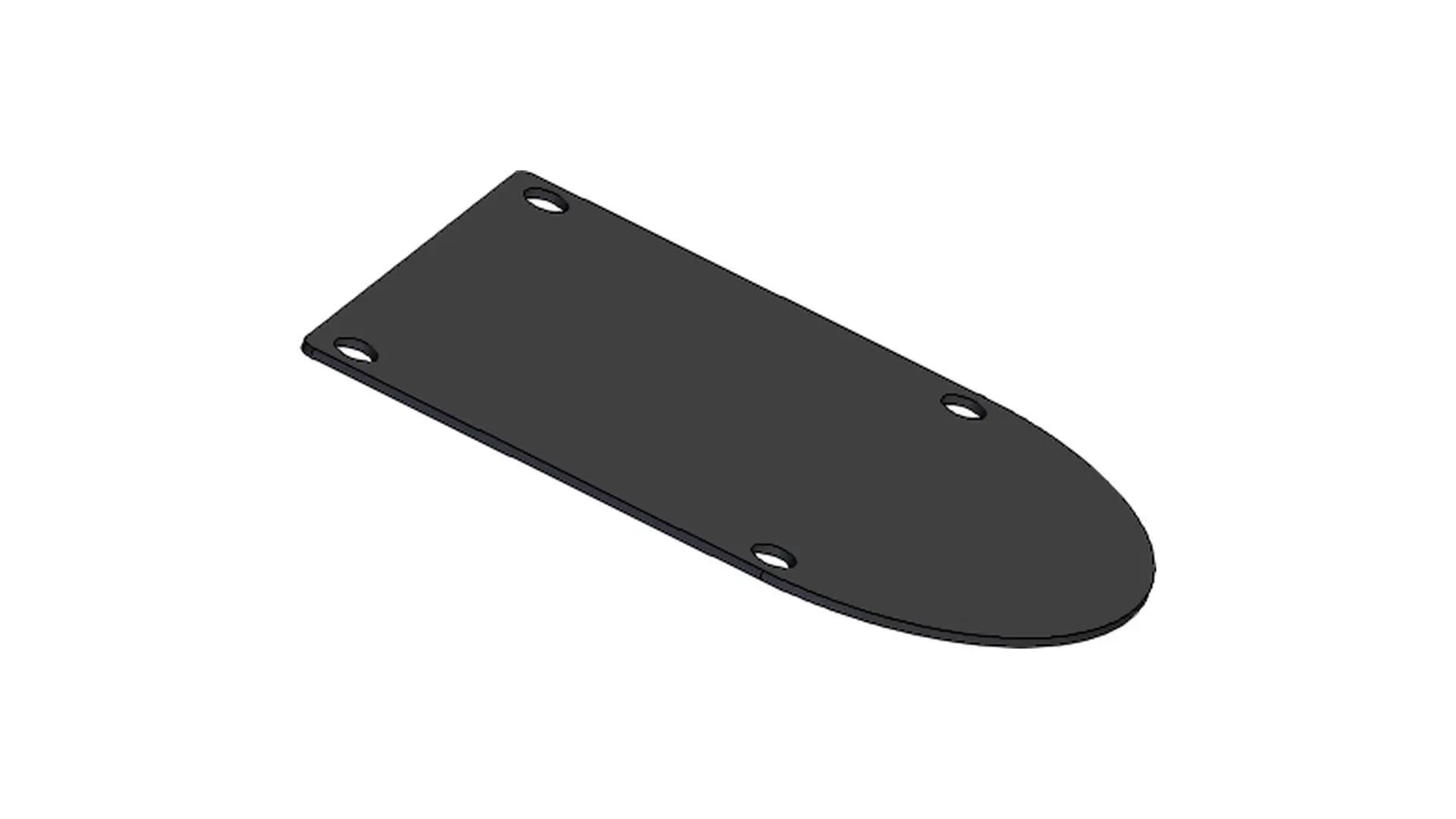 Z200.00.00.00-023 Пластина корпуса электроразъемов LOGGER