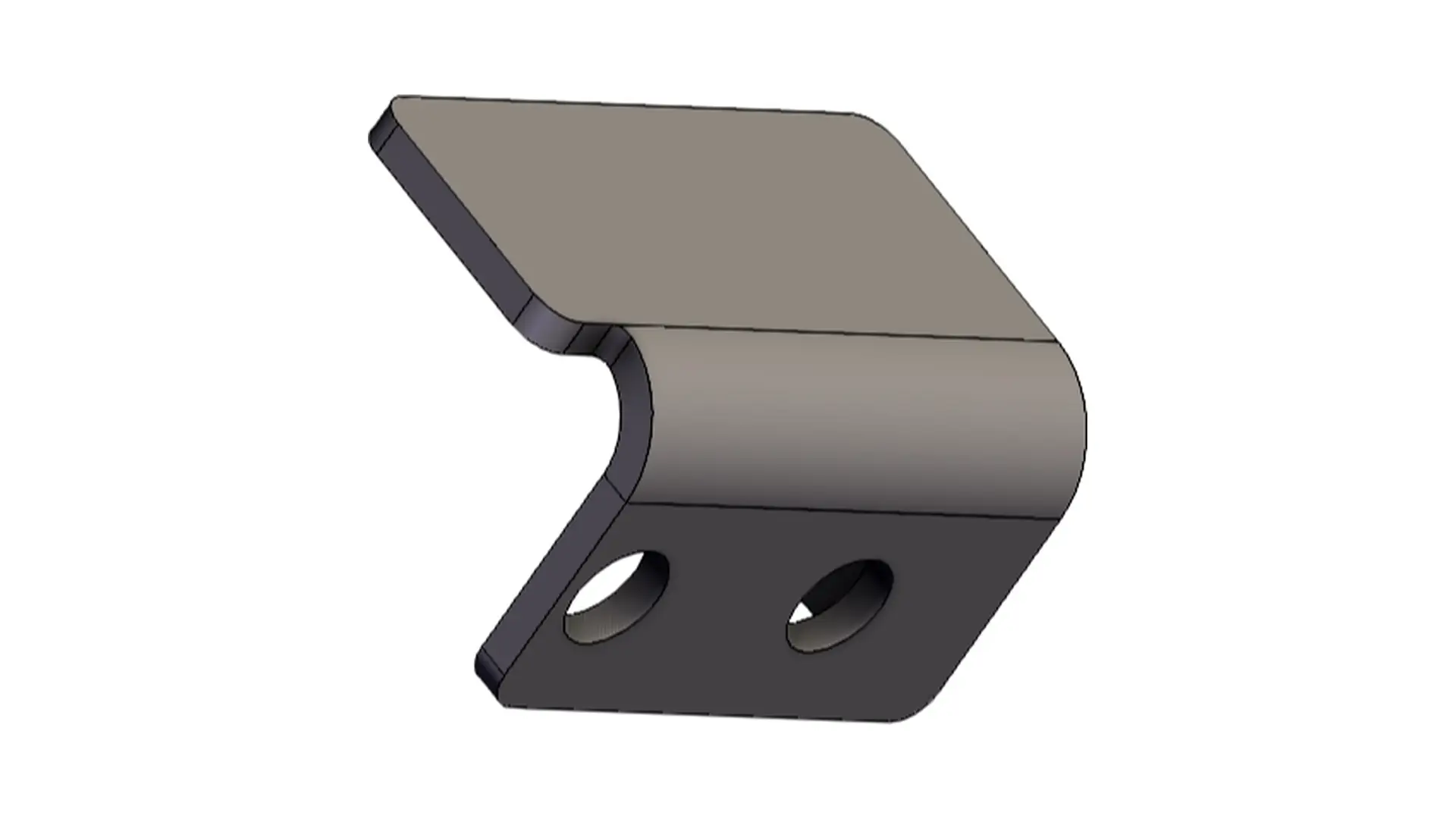 Z200.39-1.00.00S Кроштейн крепления гидроблока LOGGER