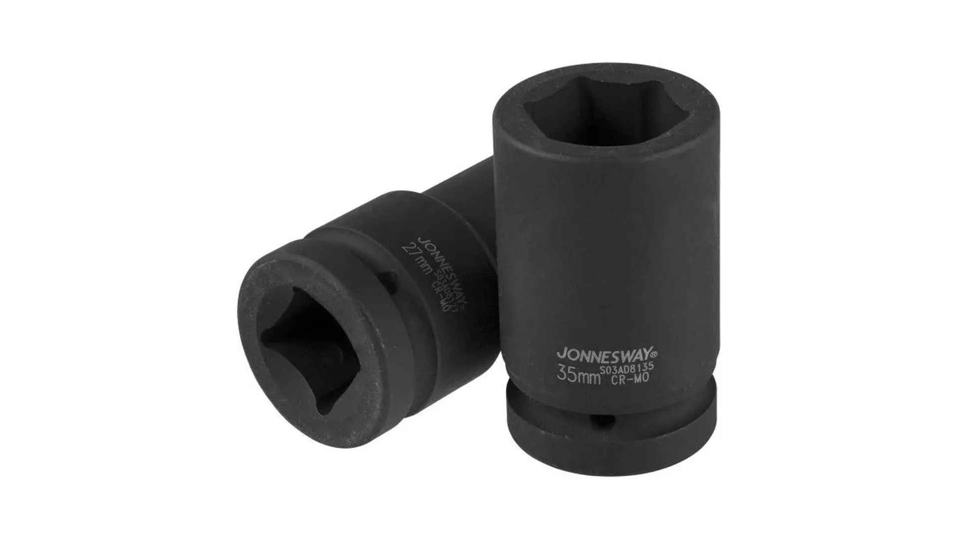 048596 Головка торцевая ударная глубокая 1" 34 мм, S03AD8134 Jonnesway