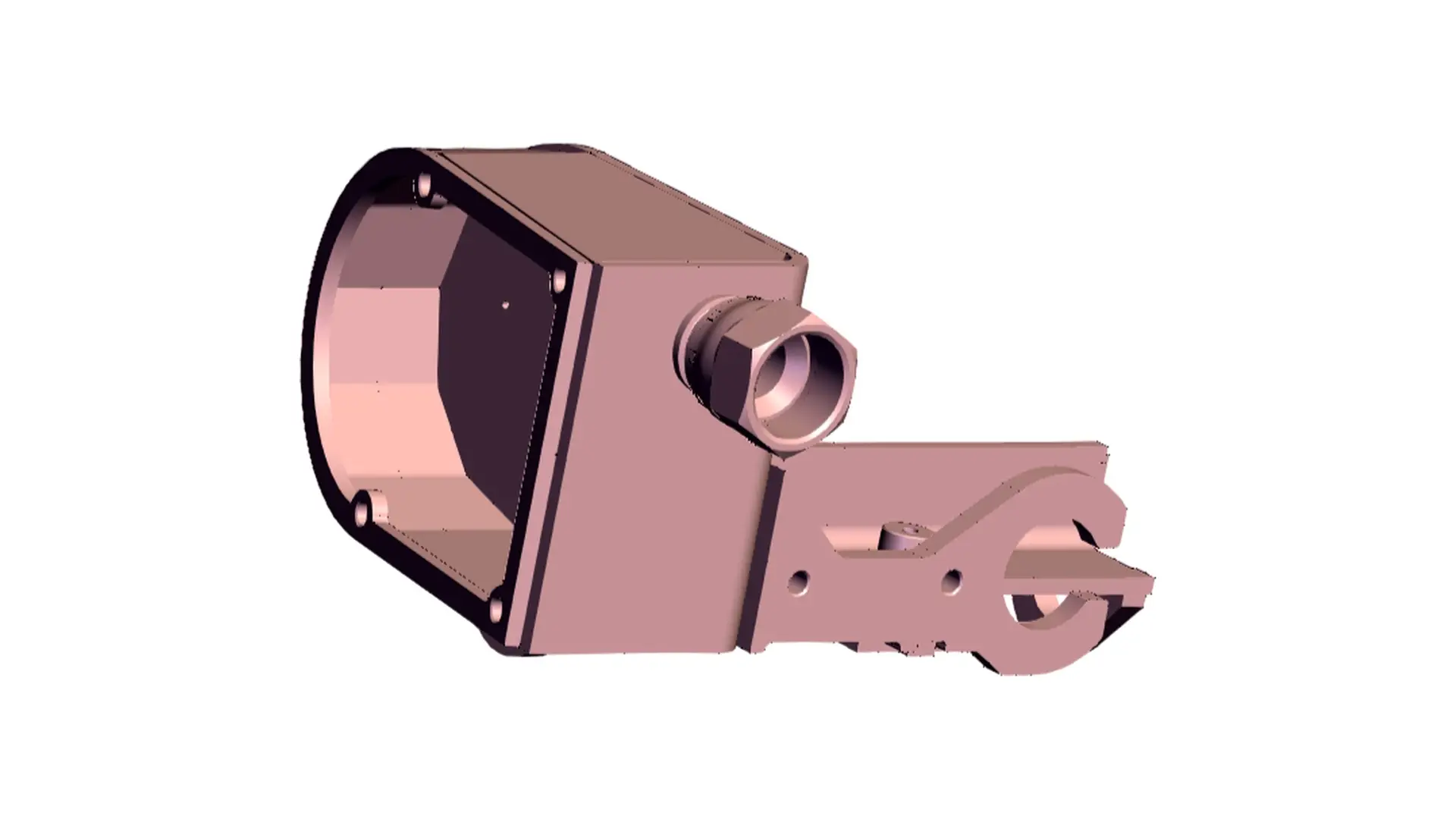 Z200.41.00.00S Корпус подключения коллекора LOGGER