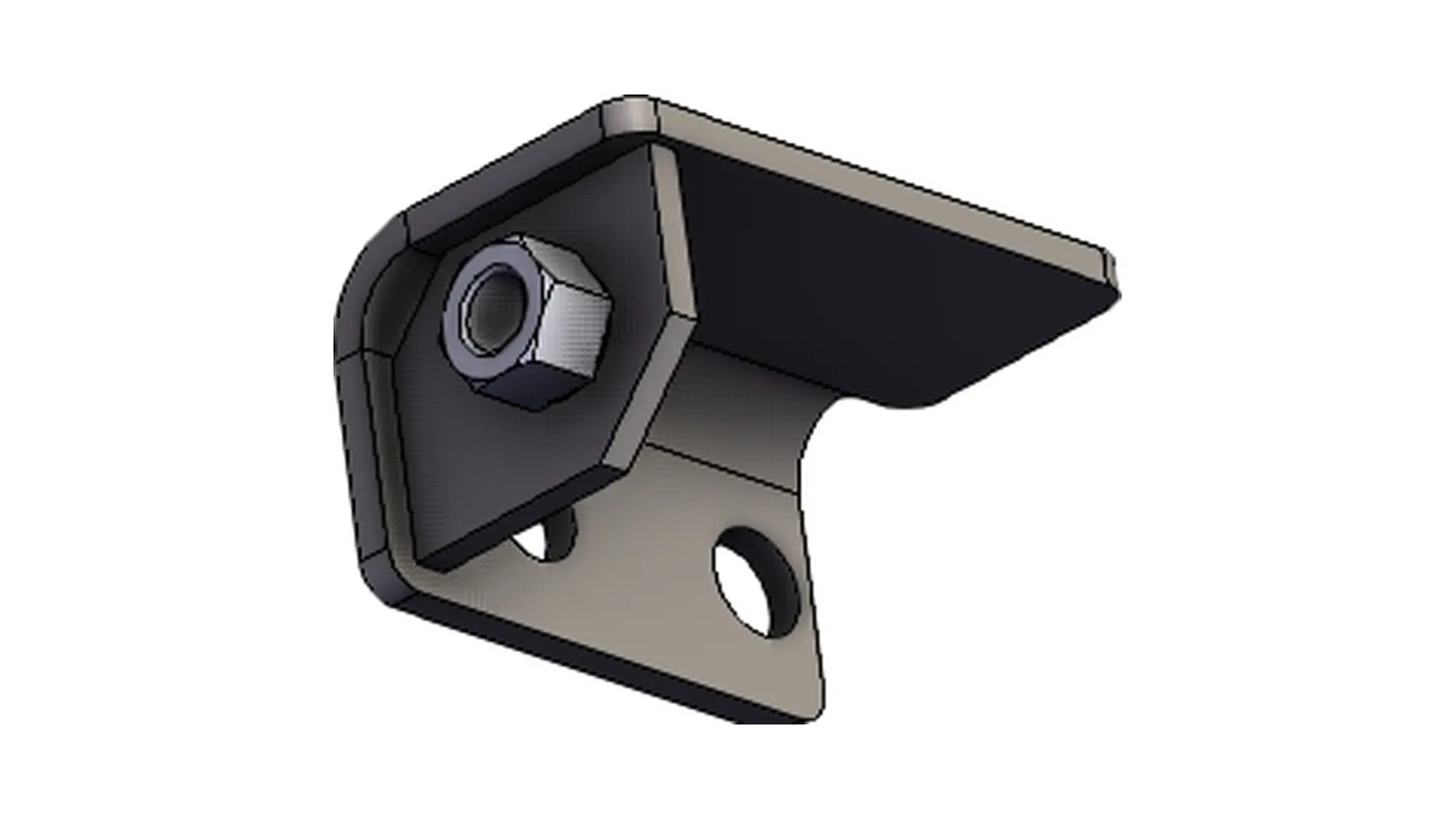 Z200.39-1.00.00S Кроштейн крепления гидроблока LOGGER