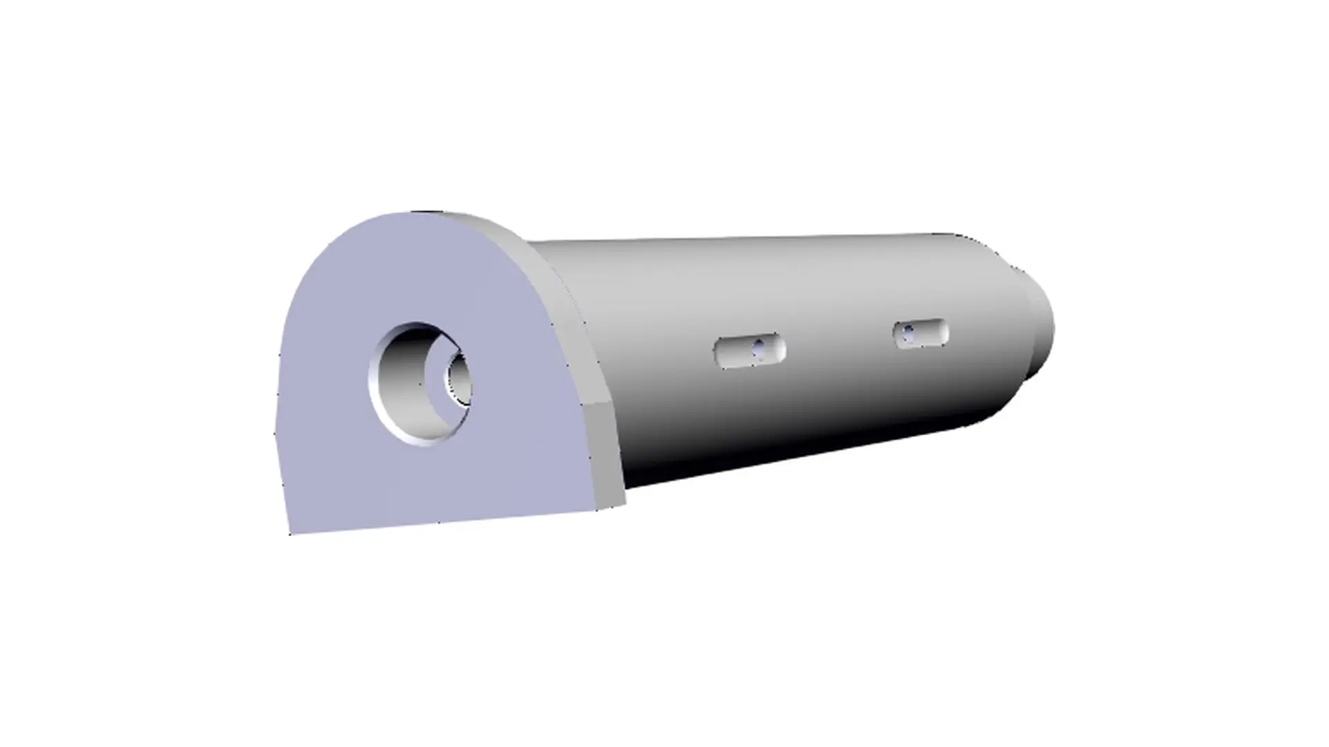Z64.00.00-033 Палец крепления ротатора к подвесу LOGGER