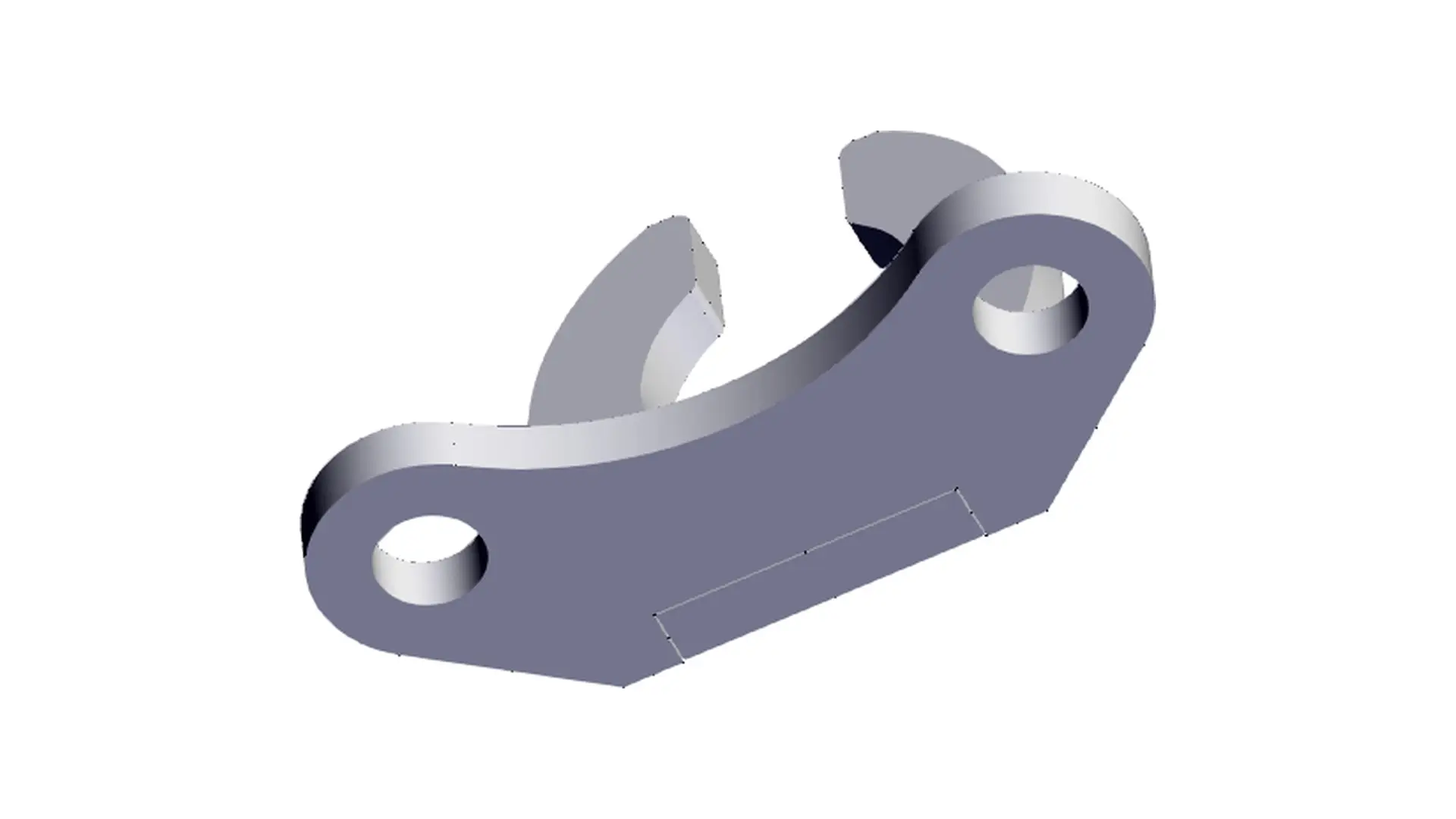 Z200.63.03.00S Скоба защитной крышки гидроблока LOGGER