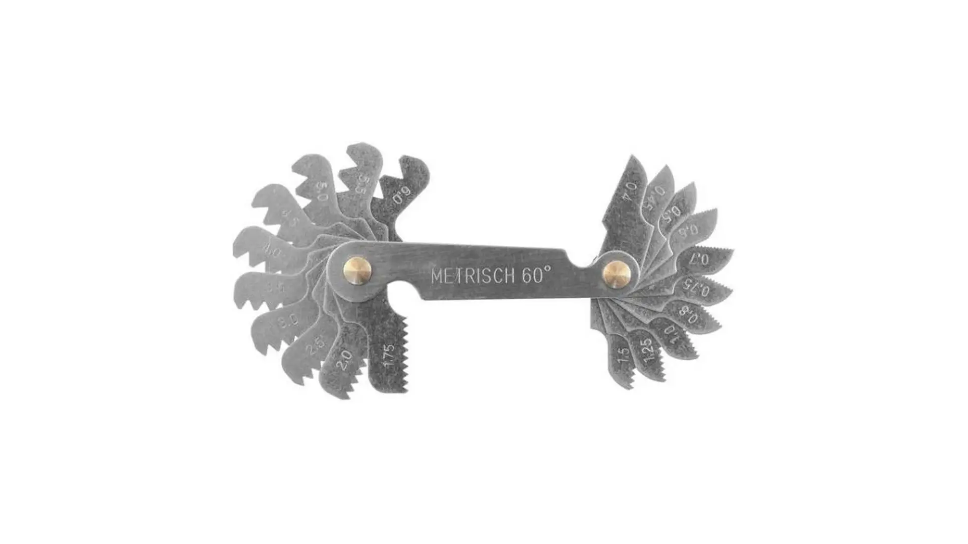 052875 Набор резьбомеров метрических для наружных резьб, 20 предметов, PG20S Thorvik