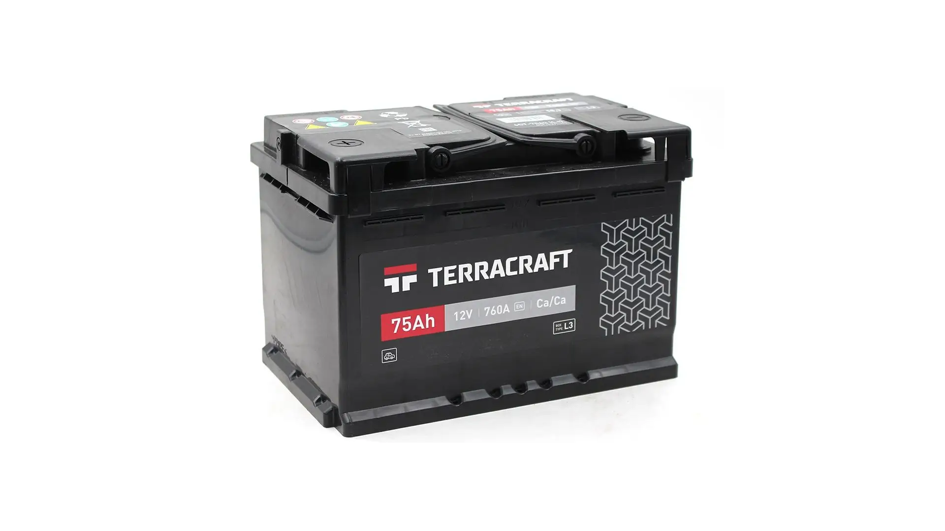6CT-75(L+) LOGGER/TERRACRAFT Аккумулятор 12V 75Ah 760A полярность 1 прямая (конус) L3 278х175х190 TERRACRAFT