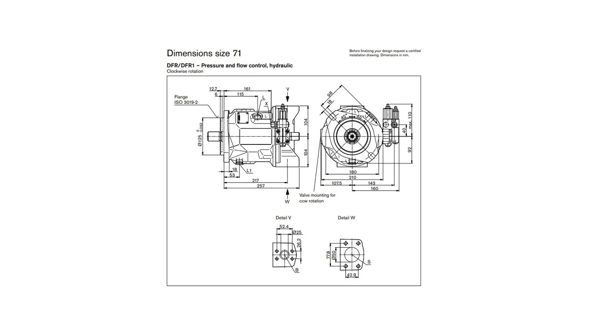 R902501722 Насос гидравлический 