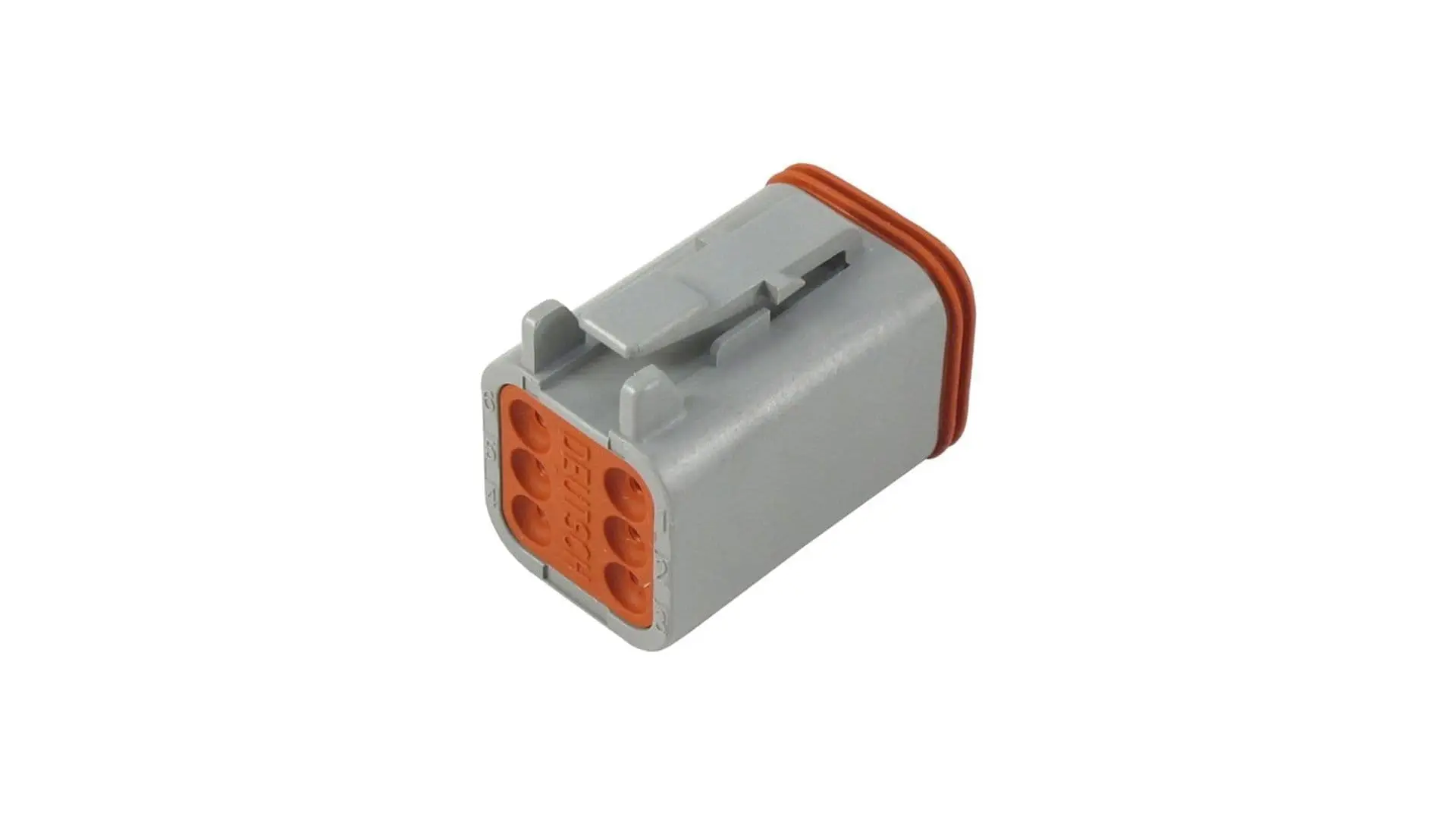 DT06-6S Разъем deutsch (без клемм) 6-контактный "мама" Deutsch