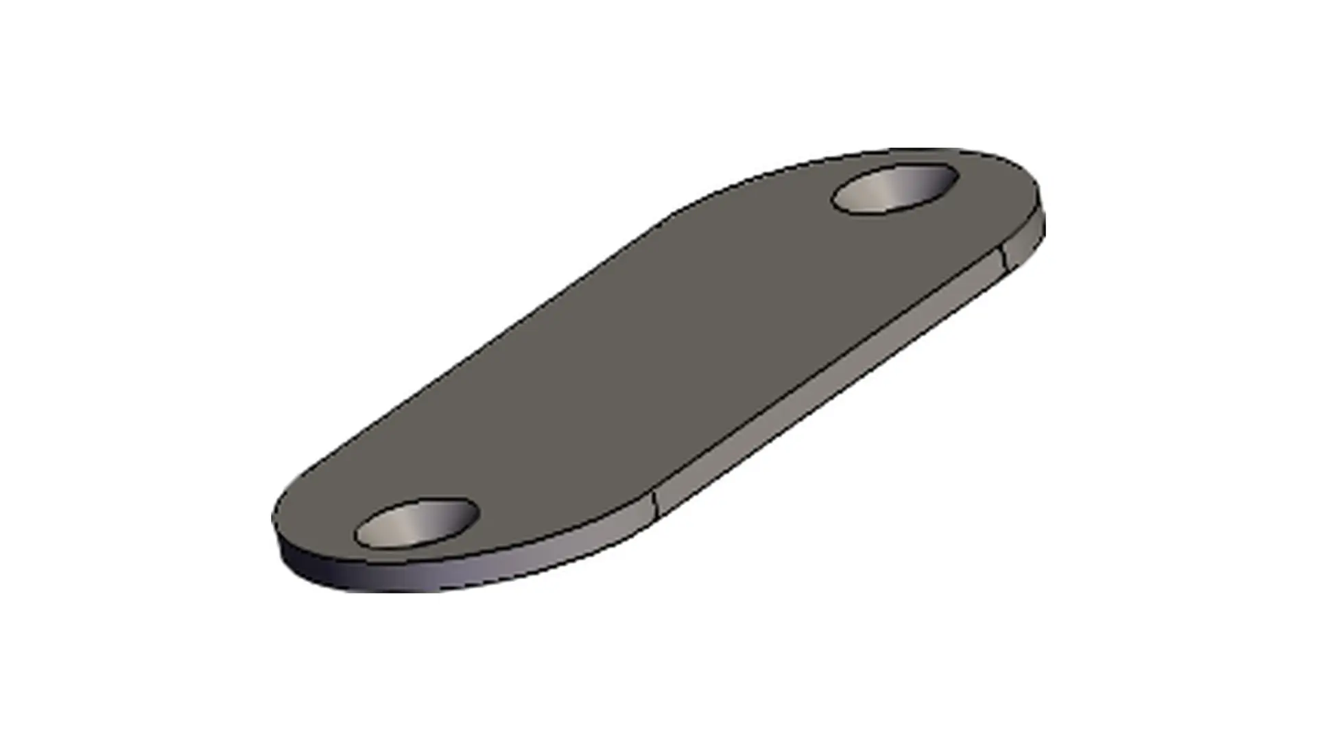 Z200.00.00.00-026 Пластина крепления пильного механизма LOGGER