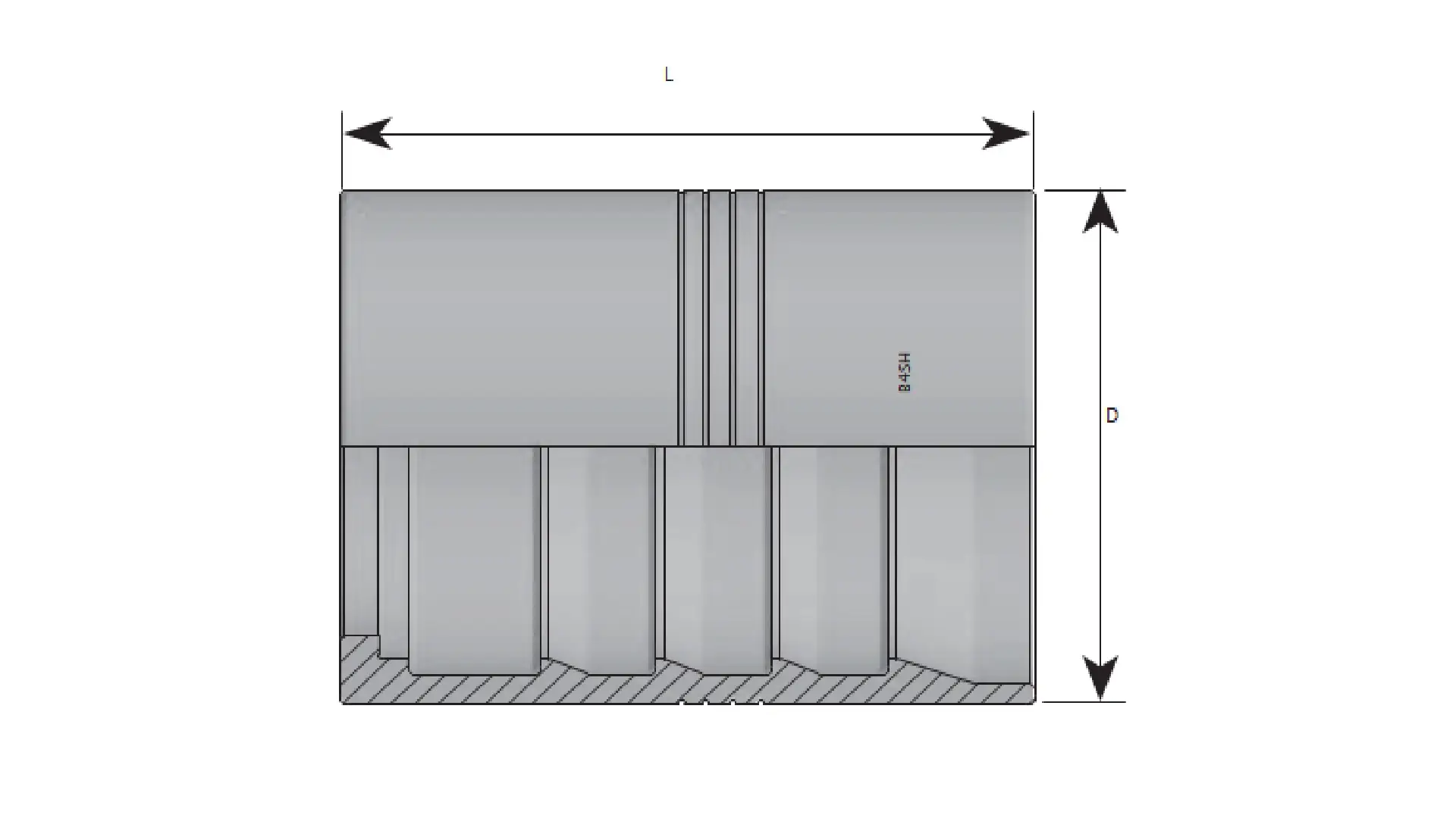 EXPKB4SH12 Пресс-втулка 4SH R13 R15  I/L  3/4” EXPERT