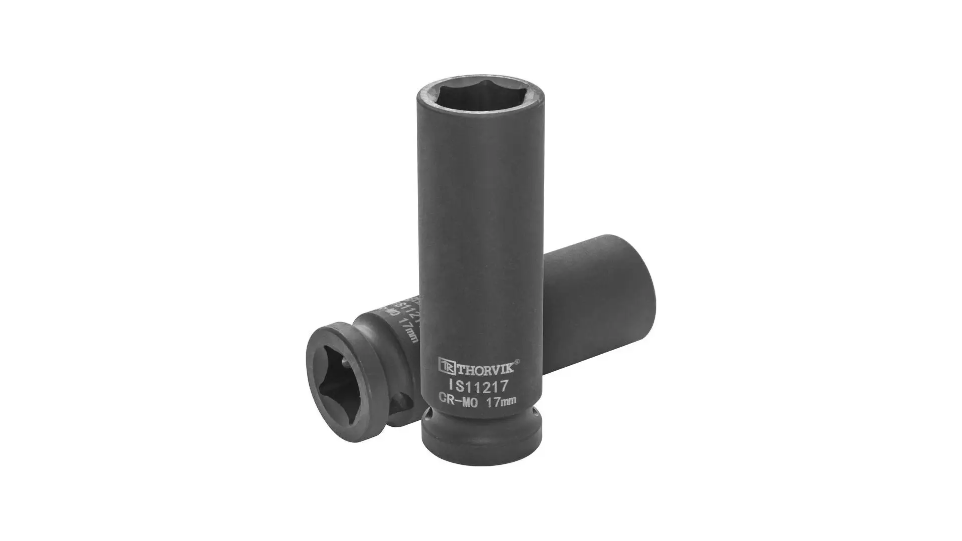 053440 Головка торцевая ударная глубокая 1/2"DR, 17 мм, IS11218 Thorvik