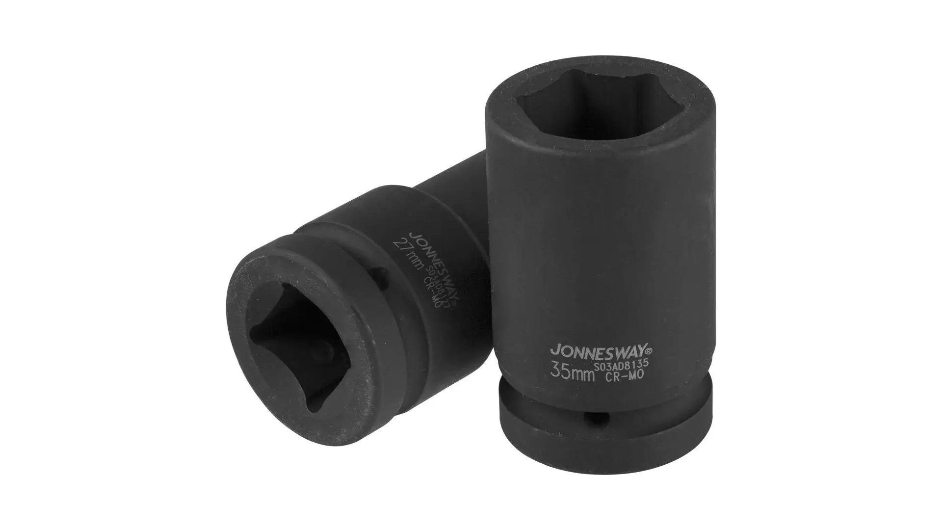 048591 Головка торцевая ударная глубокая 1"DR, 24 мм, S03AD8124 Jonnesway