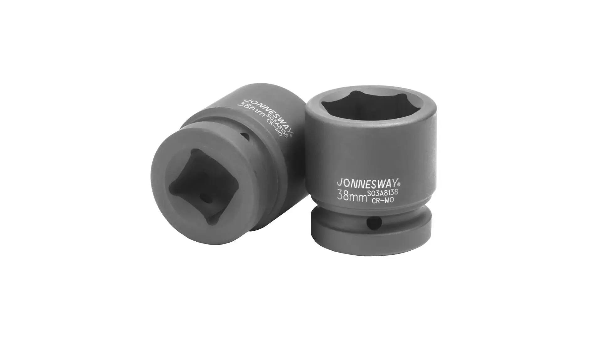 048320 Головка торцевая ударная 1"DR, 38 мм, S03A8138 Jonnesway