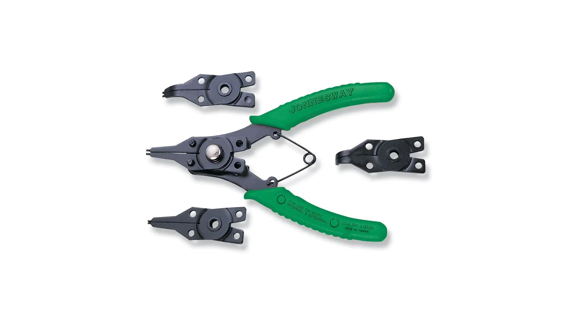 047132 Набор щипцов для стопорных колец универсальный, P266 Jonnesway