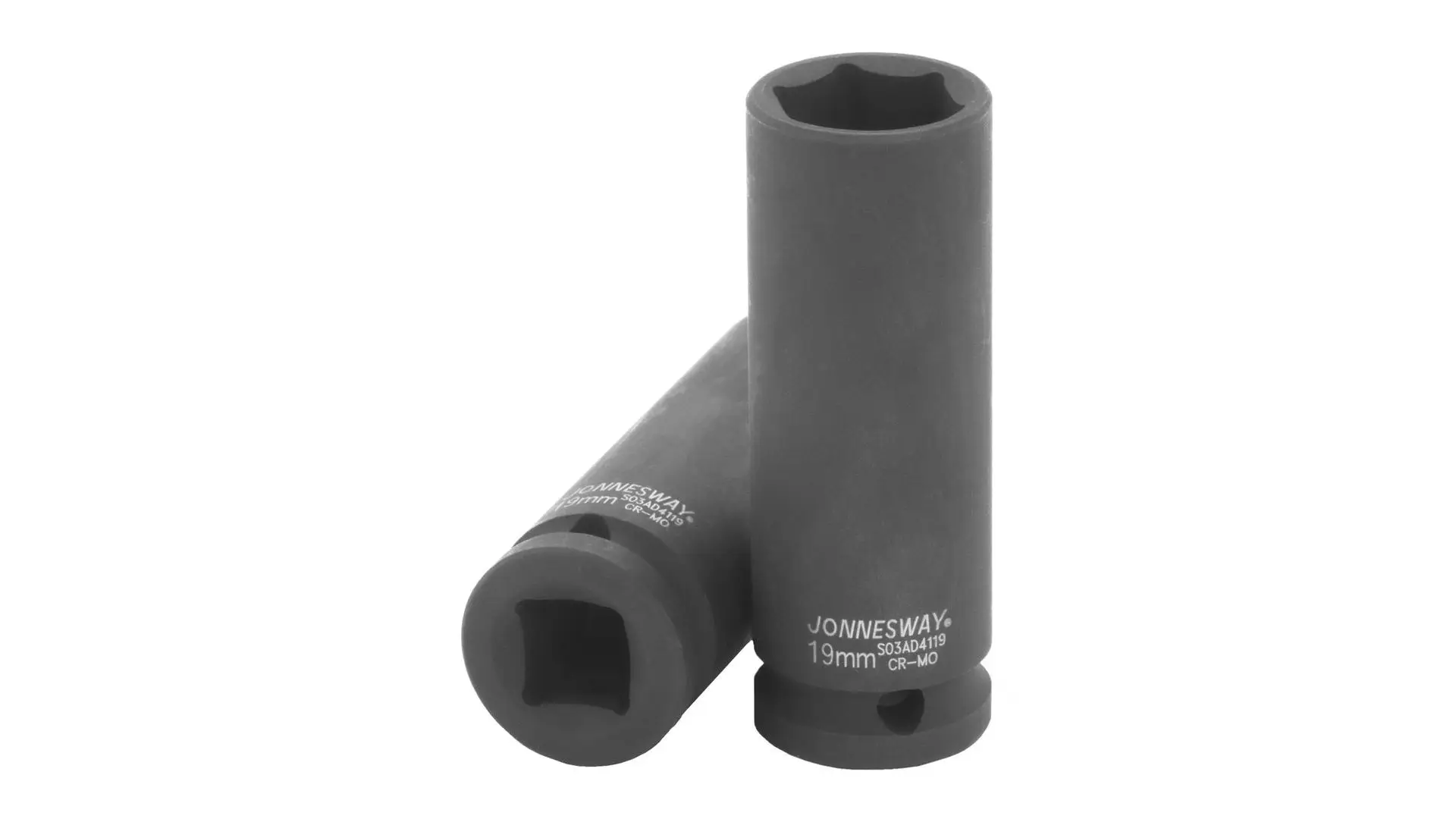047197 Головка торцевая ударная глубокая 1/2" 19 мм, S03AD4119 Jonnesway