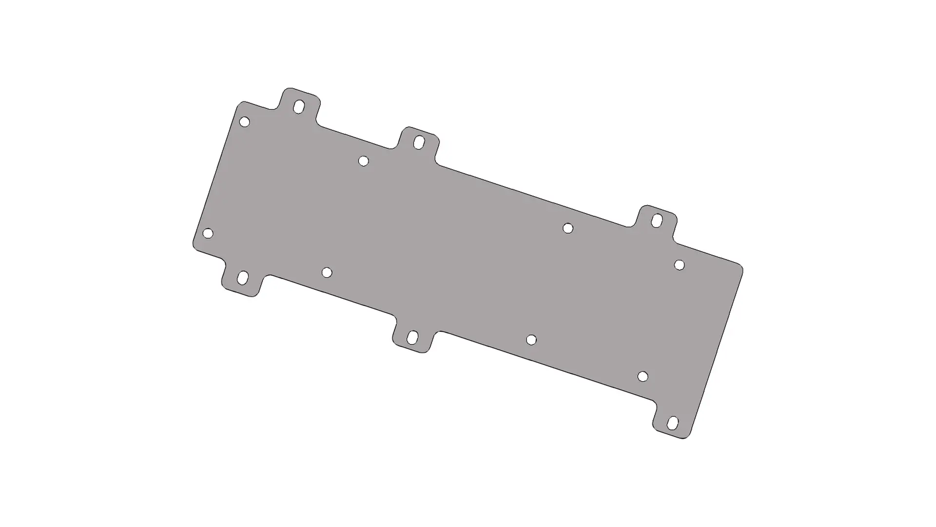 Z200.62.00.00-001 Плита гидроблока LOGGER