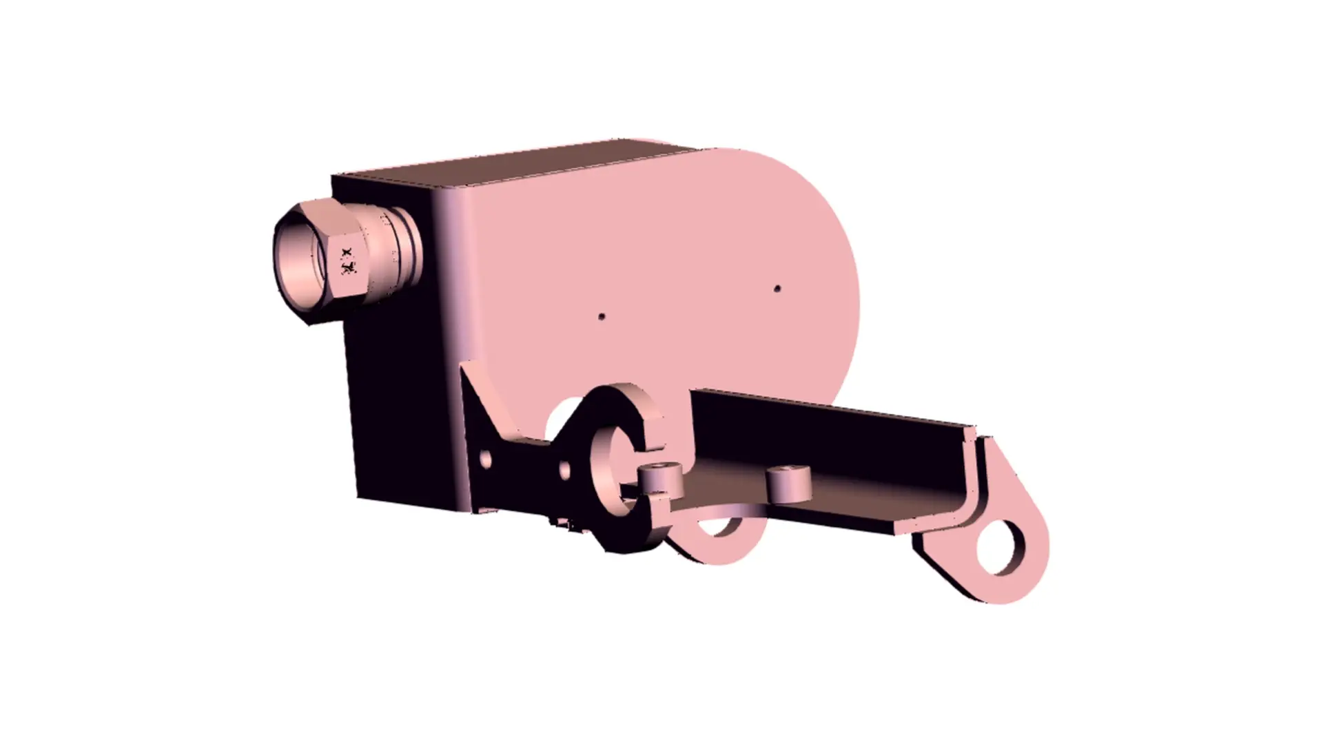 Z200.41.00.00S Корпус подключения коллекора LOGGER