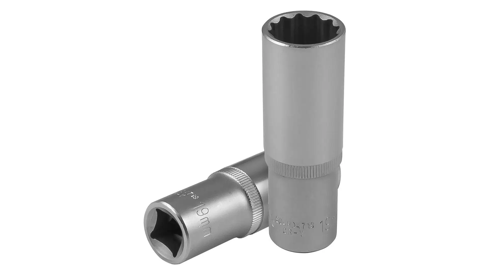 049068 Головка торцевая глубокая 12-гранная 1/2" 19 мм, S04HD4719 Jonnesway