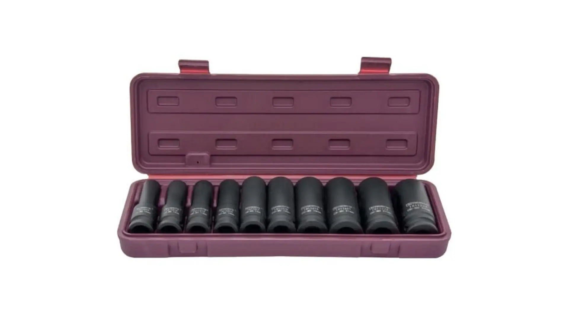 053463 Набор головок торцевых ударных глубоких 1/2" 10-24 мм, 10 предметов, ISS11210 Thorvik